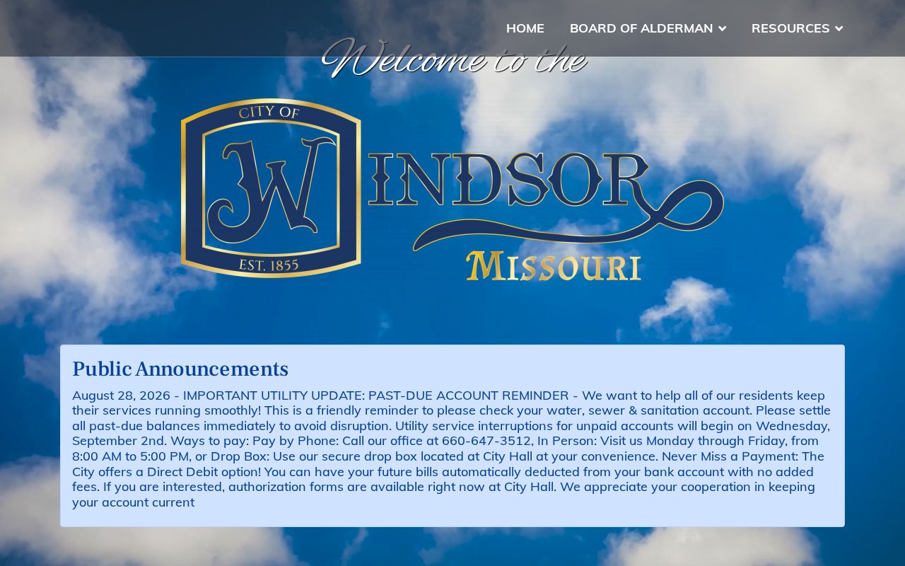 Henry County Windsor court records official city information
